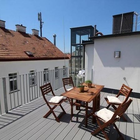 Luxury 2-Floor Rooftop Apartment With Terrace In The City Center Вена Экстерьер фото